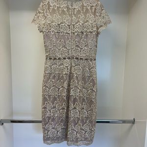 Vintage David meister dress- gorgeous detail!